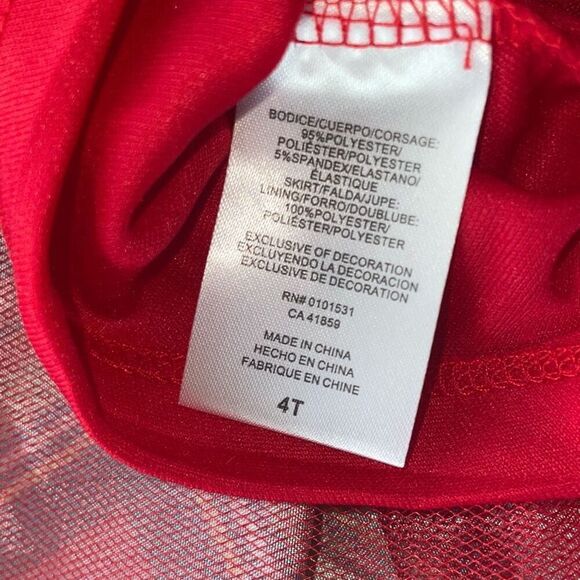 Barbie plaid toddler girl Christmas holiday party dress size 4T new with tags - Picture 12 of 15